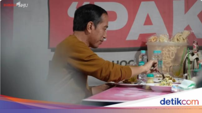 Hari Ini Kepala Negara Jokowi Akhiri Masa Jabatan, Ini 10 Momen Seru Kulinerannya