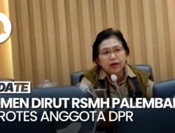 Video Momen Komisi IX Lembaga Legis Latif Tegur Dirut RSUP Hoesin Palembang