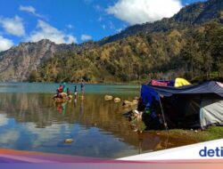 Tarif Terbangkan Drone Di Gunung Rinjani Mahal, Ini Jawaban TNGR