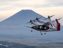 Kendaraan Pribadi Terbang Toyota Uji Coba Hingga Jepang