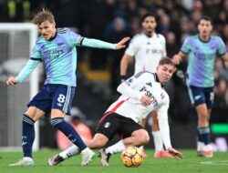 Arsenal Gagal Tempel Liverpool Usai Ditahan Fulham 1-1