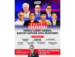 Langkah Terbaru Pemimpin Negara Minta Pemilihan Kepala Daerah Serentak Dipilih DPRD, Besok Malam Ke Rakyat Bersuara Pencoblosan Suara Nasional Lewat Dewan, Rakyat Untung Atau Buntung? Bersama Aiman Witjaksono, Pukul 19.00 WIB, Hanya Ke iNews