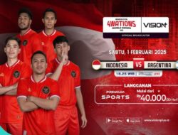 Bertemu Argentina, Skuad Garuda Siap Unjuk Gigi! Berikut Link Nonton Di VISION+