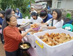 MNC Peduli dan Park Hyatt Jakarta Berbagi Konsumsi Bergizi Gratis kepada Warga Tanah Mutakhir Bogor