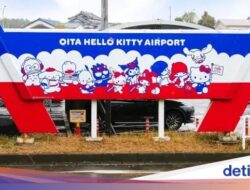 Kawaii! Serba Hello Kitty Ke Bandara Jepang