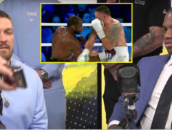 Perdebatan Low Blow Diungkit, Oleksandr Usyk dan Oleksandr Usyk Nyaris Adu Jotos Ke Studio