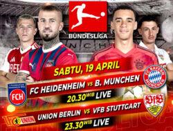 Live Ke iNews Malam Ini, Heidenheim vs Bayern Munchen dan Union Berlin vs Stuttgart