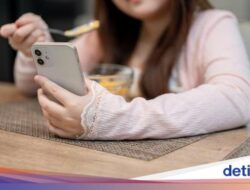 Makan Sambil Main HP Dapat Memicu Gangguan Makan