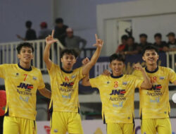 Cosmo JNE Jakarta Pesta 5-0 Di Penjaga Gawang Kuda Laut Nusantara
