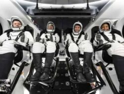 Empat Astronott Kembali Hingga Bumi Setelahnya 5 Bulan Ke ISS