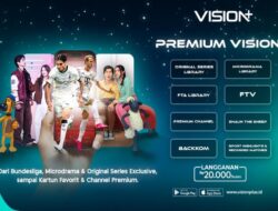 Nonton Rame-rame Sekeluarga Cuma Rp20 Ribu per Bulan! Bisa Penyiaran Langsung Series, Kartun, hingga Latihan Di VISION+