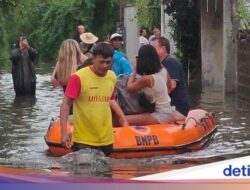 Genangan Air Besar Mengamuk Bali, Beberapa Titik Lumpuh-Turis Dievakuasi