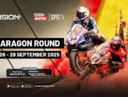 Tissot Aragon Round, Penyiaran Langsung Hingga VISION+