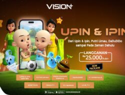 Langganan VISION+ Upin Ipin, Cuma Rp25.000 Nonton Hiburan Aman Sebagai Anak