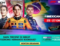 Aksi Keluhan Masyarakat Panas Meksiko! Saksikan Formula 1 Mexican Grand Prix 2025 Di VISION+