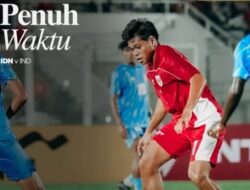 Timpilihan Indonesia U-23 Takluk Bersama India U-23 Di Uji Coba Jelang SEA Games 2025