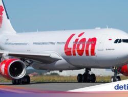 Viral, Pesawat Lion Air Lakukan Crab Landing Di Angin Kencang