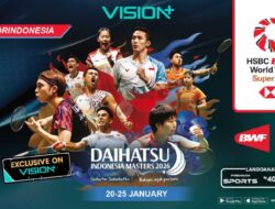 Jadwal dan Link Penyiaran Langsung Daihatsu Indonesia Masters 2026 Hingga VISION+
