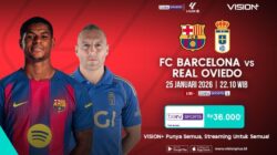 Nonton LaLiga Matchday 21, Pemutaran Online Barcelona vs Real Oviedo Di VISION+