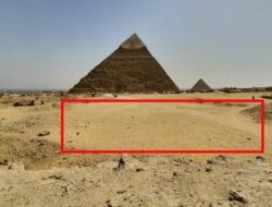 Struktur Misterius Di Di Piramida Agung Giza Didalam Sebab Itu Tanda Tanya Besar