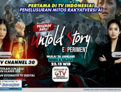 ‘Untold Story Experiment’ Pertama Di TV Indonesia, Penelusuran Mitos Rakyat Versi AI, Mulai 26 Januari 2026 Di GTV