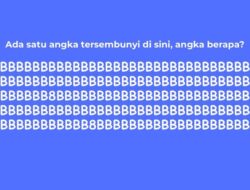 Butuh Mata Super Jeli! Bisakah Temukan Angka yang Berbeda?