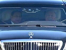 Prabowo Disopiri Raja Yordania Naik Mercy S-Class Hingga Bandara