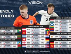 Belanda, Inggris, Jerman dan Belasan Negeri lainnya Jalani Pemanasan Di Friendly Match, Link Nonton Penyiaran Langsung Di VISION+