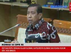 Legislator PDIP Dorong Sidang Peristiwa Pidana Hukum Penyiraman Air Keras Hingga Proses Hukum Umum