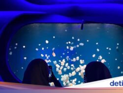 Keseruan Pengunjung Ngabuburit dan Buka Puasa Ke Jakarta Aquarium