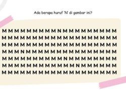 Ada Huruf yang ‘Nyasar’ Di Permainan Gambar Ini, Tak Banyak yang Bisa Temukan