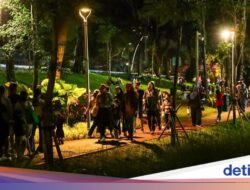 Buka 24 Jam, Taman Barito Kian Ramai Pada Long Weekend
