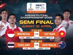 Timpilihan Futsal Indonesia vs Vietnam Ke Semifinal Organisasiregional Futsal Championship 2026: Saksikan Ke MNCTV