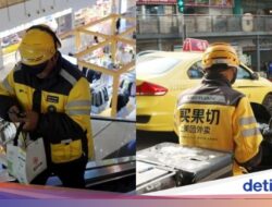 Gokil! Pria Ini Karena Itu Satu-satunya Driver Food Delivery Di Kotanya