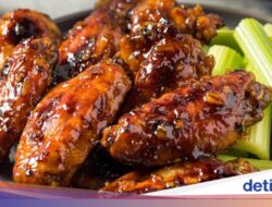 Resep Chicken Wings Saus Madu BBQ ala Restoran yang Bumbunya Meresap