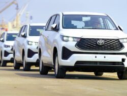 Penjualan Barang Ke Luar Negeri Kendaraan Pribadi Toyota Semester I 2026 Naik 10,7 Persen