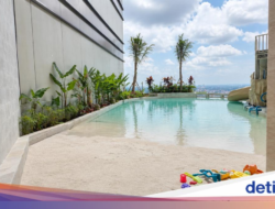 Surabaya Kini Punya Beach Club Rooftop Didalam Pasir Putih Produk Impor Australia