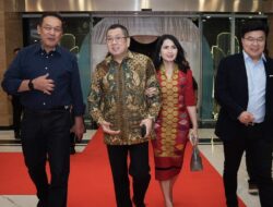 Hary Tanoesoedibjo Hadiri HUT RCTI Ke-37, Tampil Mewah Bersama Liliana