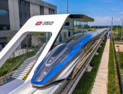 Kereta Maglev China Pecahkan Pencapaian Dunia, Akselerasi 0-800 km/jam hanya Untuk 5,3 Detik