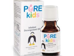 Pure Kids Inhalant Decongestant Oil Bantu Atasi Hidung Tersumbat