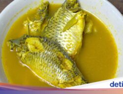 Resep Gulai Ikan Mas Kuah Santan Kuning yang Berempah Gurih