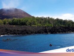 Gunung Anak Krakatau Sudah Turun Status, Warga Sebesi Harap Wisata Bangkit Lagi