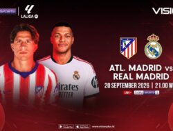 Atletico Madrid vs Real Madrid Di LaLiga, Saksikan Live Pemutaran Online Di VISION+