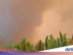 Kalteng Dikepung Asap, Muncul 968 Hotspot-14 Penerbangan Terganggu