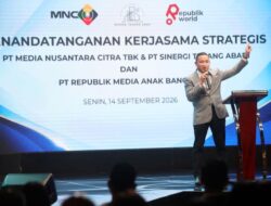Kerja Sama RMAB-MNCN-STA Dorong Indonesia Karena Itu Produsen Berita Dunia