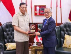 Menhan Sjafrie dan Dubes Jepang Perkuat Kerja Sama Defender dan Perlindungan Maritim