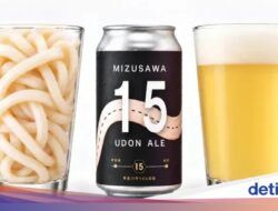 Unik! Jepang Bikin Bir Di Sisa Mie Udon yang Terbuang